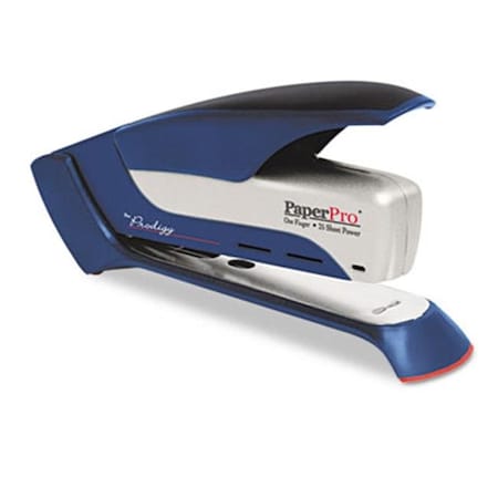 Accentra Accentra 1118 Prodigy Spring Powered Stapler  25-Sheet Capacity  Blue/Silver 1118